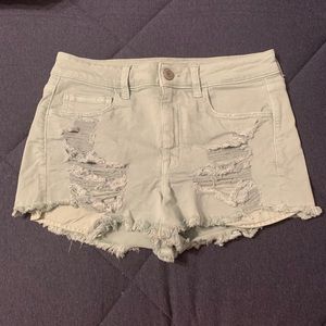 american eagle jean shorts